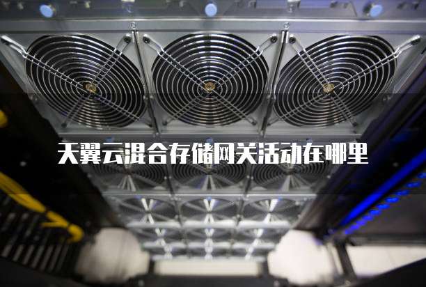 天翼云混合存储网关活动在哪里