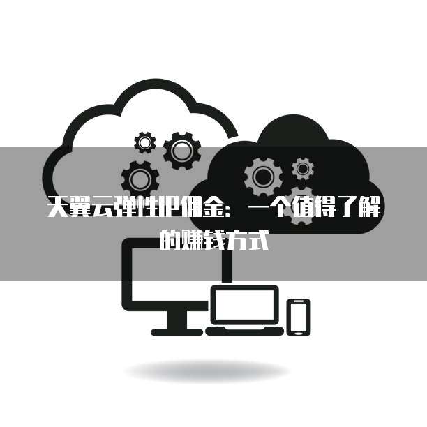 天翼云弹性IP佣金:一个值得了解的赚钱方式