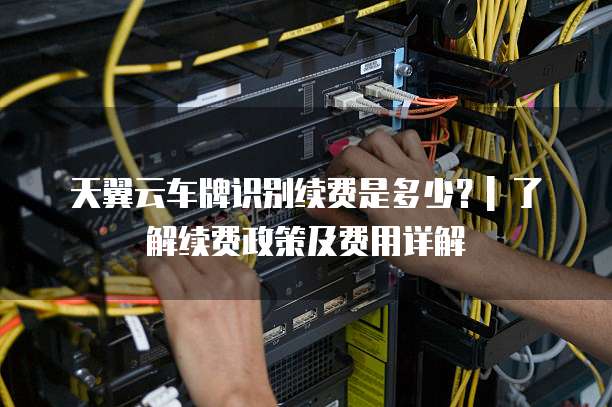 天翼云车牌识别续费是多少?| 了解续费政策及费用详解
