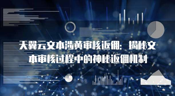 天翼云文本涉黄审核返佣：揭秘文本审核过程中的神秘返佣机制