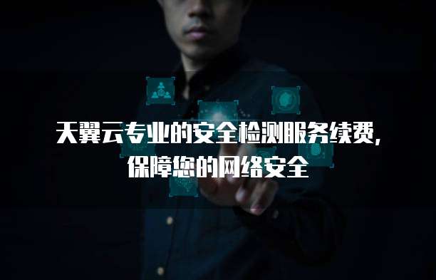天翼云专业的安全检测服务续费，保障您的网络安全