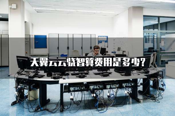 天翼云云骁智算费用是多少？