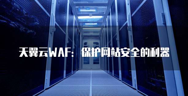 天翼云WAF：保护网站安全的利器