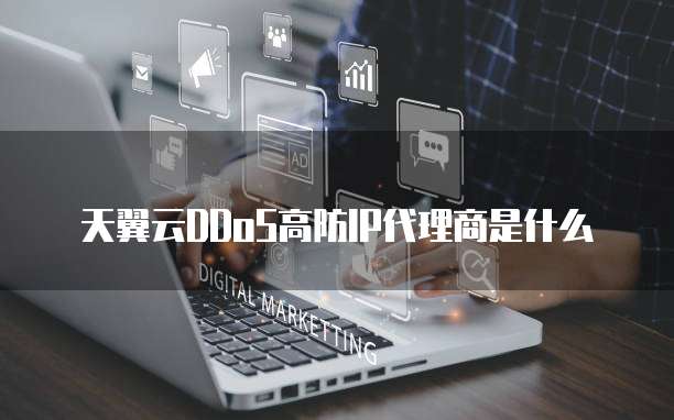 天翼云DDoS高防IP代理商是什么