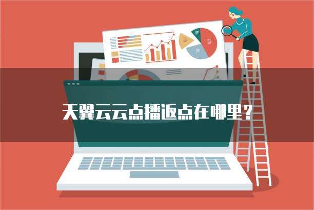 天翼云云点播返点在哪里?