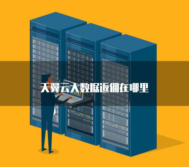 天翼云大数据返佣在哪里