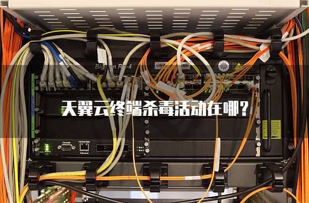 天翼云终端杀毒活动在哪?
