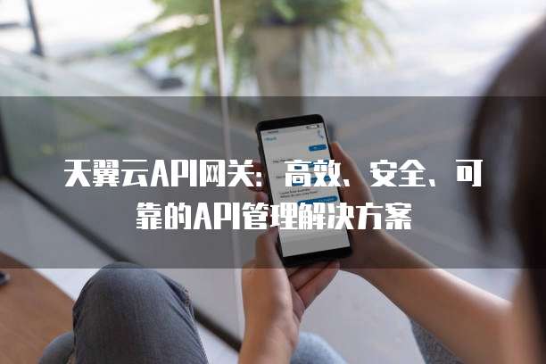 天翼云API网关:高效、安全、可靠的API管理解决方案