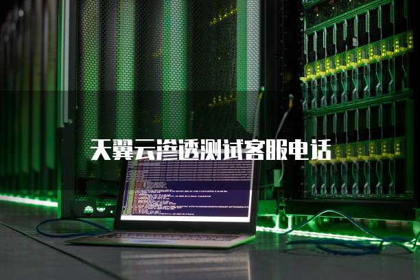 天翼云渗透测试客服电话