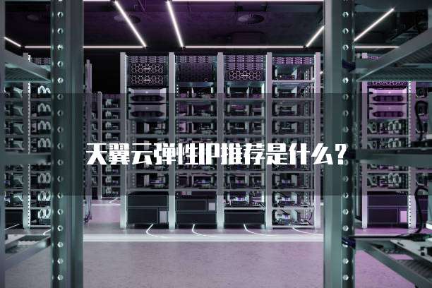 天翼云弹性IP推荐是什么?