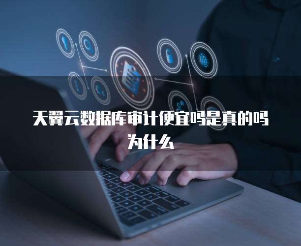 天翼云数据库审计便宜吗是真的吗为什么