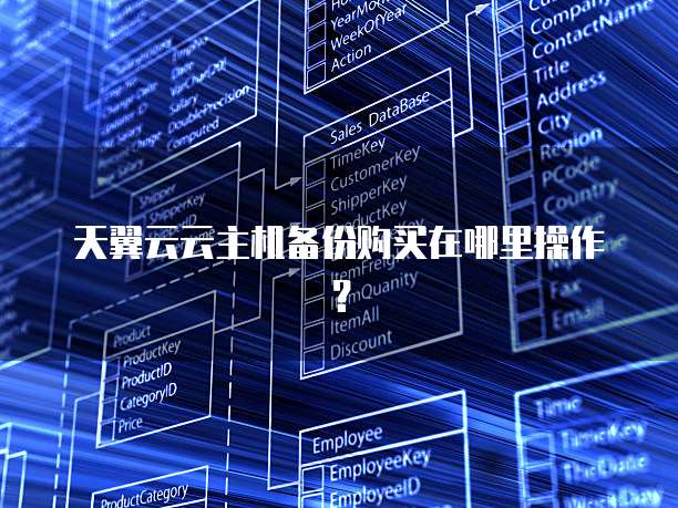 天翼云云主机备份购买在哪里操作?