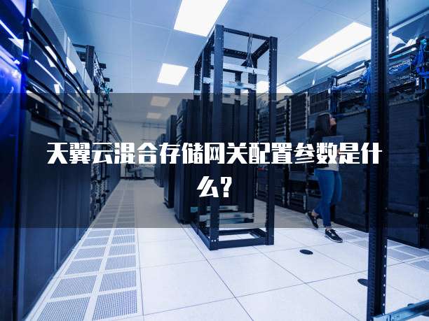 天翼云混合存储网关配置参数是什么?