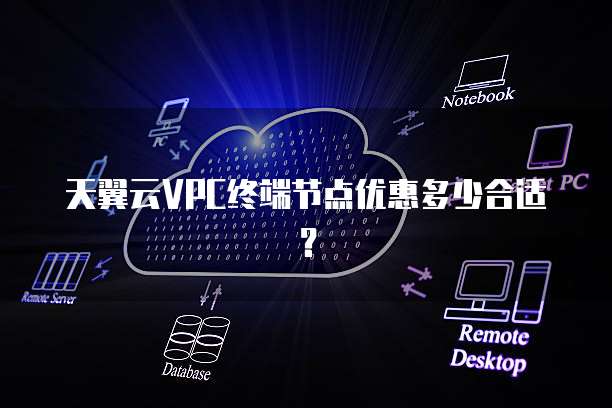 天翼云VPC终端节点优惠多少合适？