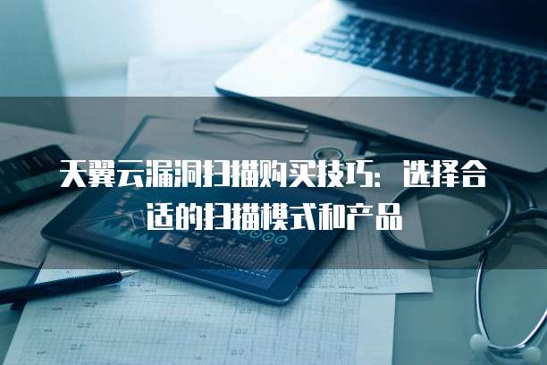 天翼云漏洞扫描购买技巧：选择合适的扫描模式和产品