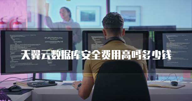天翼云数据库安全费用高吗多少钱