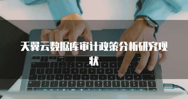 天翼云数据库审计政策分析研究现状