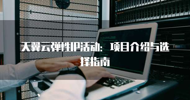 天翼云弹性IP活动:项目介绍与选择指南
