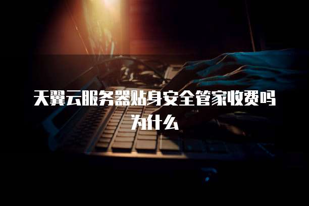 天翼云服务器贴身安全管家收费吗为什么