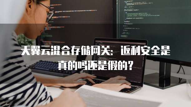 天翼云混合存储网关：返利安全是真的吗还是假的？