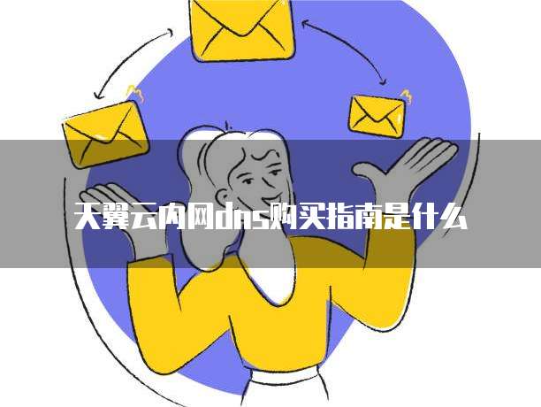 天翼云内网dns购买指南是什么