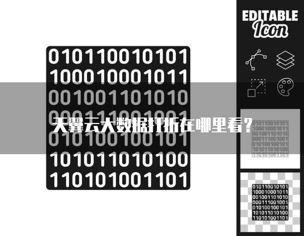 天翼云大数据打折在哪里看?