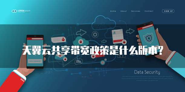 天翼云共享带宽政策是什么版本？