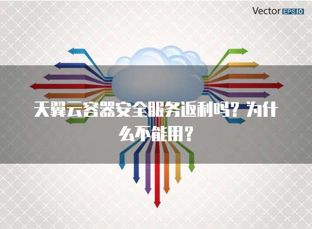 天翼云容器安全服务返利吗?为什么不能用?