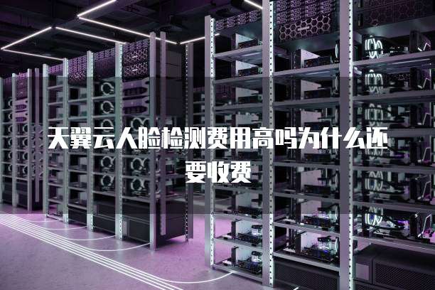 天翼云人脸检测费用高吗为什么还要收费