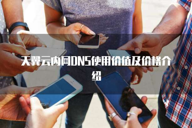 天翼云内网DNS使用价值及价格介绍