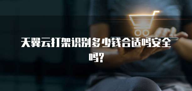 天翼云打架识别多少钱合适吗安全吗?