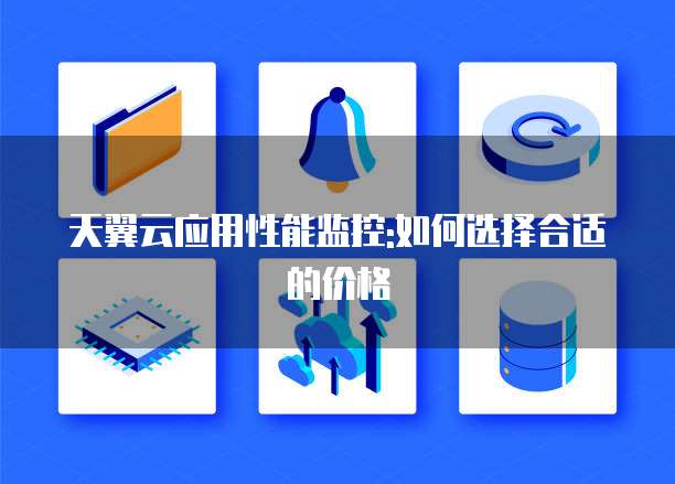 天翼云应用性能监控:如何选择合适的价格