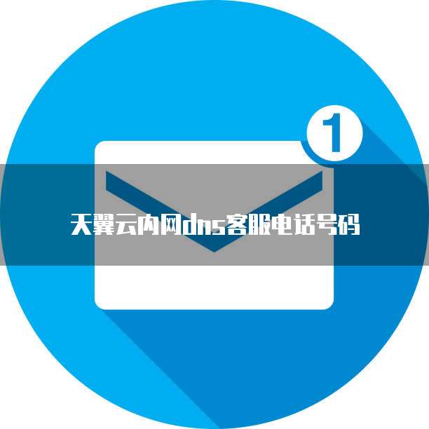 天翼云内网dns客服电话号码