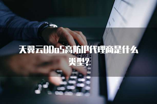 天翼云DDoS高防IP代理商是什么类型?