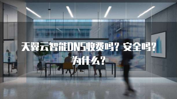 天翼云智能DNS收费吗?安全吗?为什么?