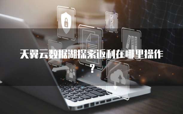 天翼云数据湖探索返利在哪里操作？