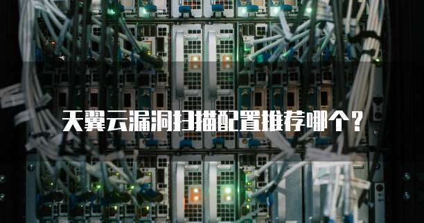 天翼云漏洞扫描配置推荐哪个？