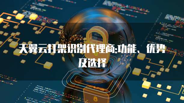 天翼云打架识别代理商:功能、优势及选择