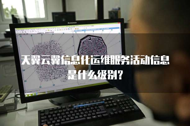 天翼云翼信息化运维服务活动信息是什么级别?