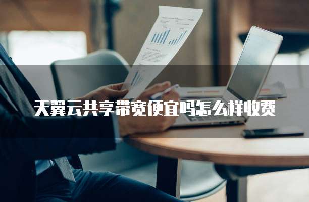 天翼云共享带宽便宜吗怎么样收费