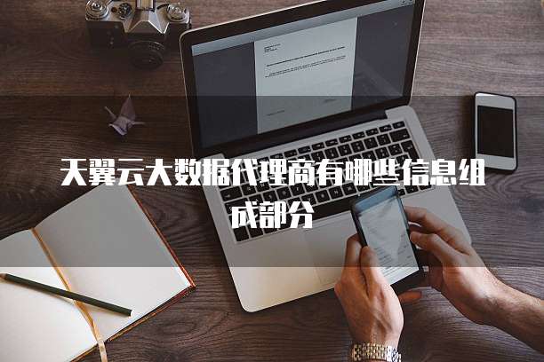 天翼云大数据代理商有哪些信息组成部分