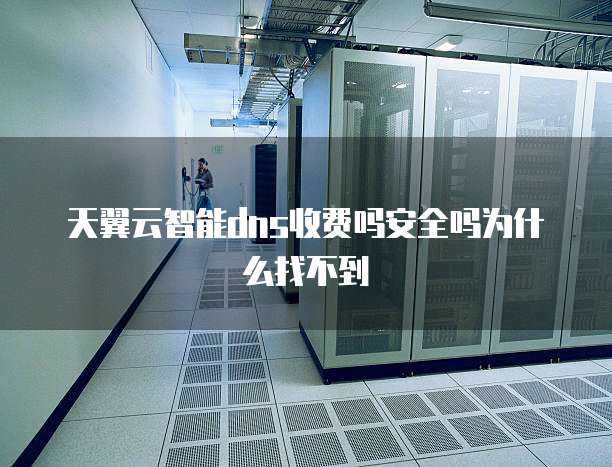 天翼云智能dns收费吗安全吗为什么找不到