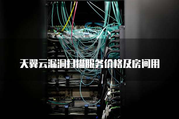 天翼云漏洞扫描服务价格及房间用
