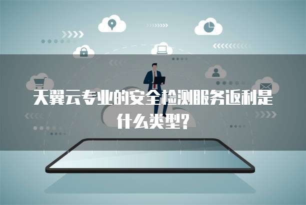 天翼云专业的安全检测服务返利是什么类型?