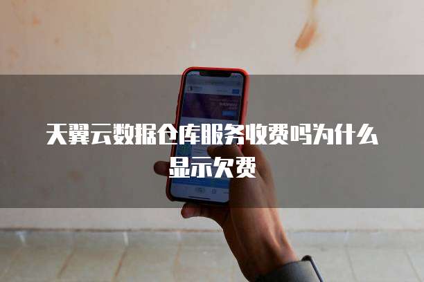 天翼云数据仓库服务收费吗为什么显示欠费