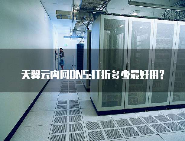 天翼云内网DNS:打折多少最好用?