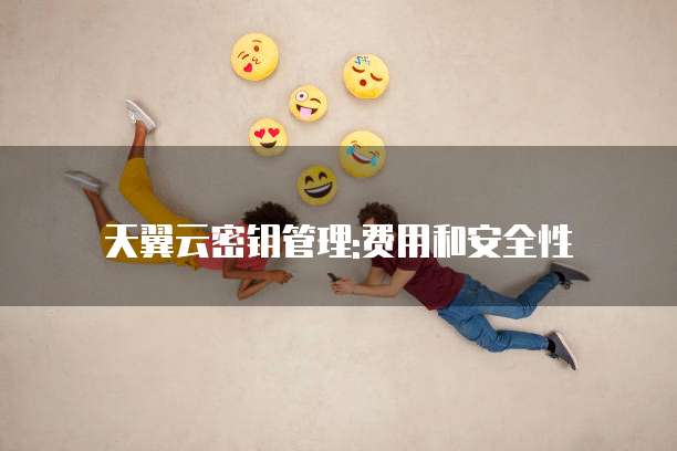 天翼云密钥管理:费用和安全性