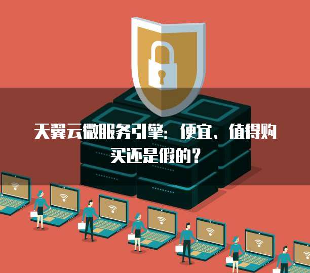 天翼云微服务引擎:便宜、值得购买还是假的?