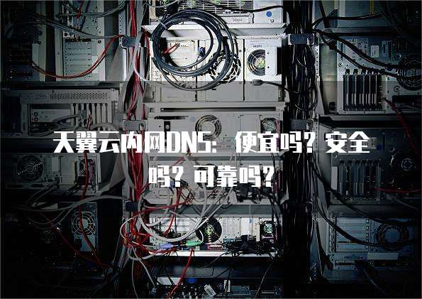 天翼云内网DNS:便宜吗?安全吗?可靠吗?