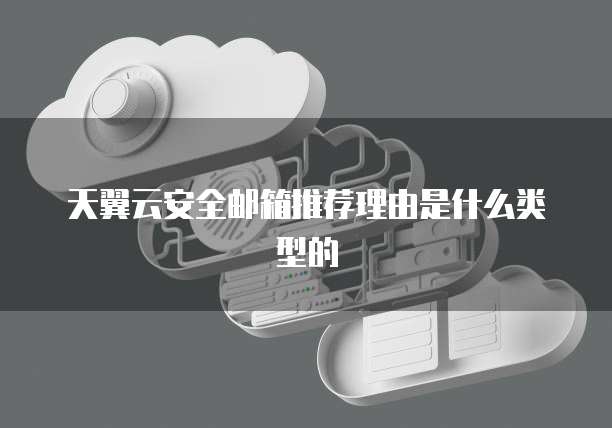天翼云安全邮箱推荐理由是什么类型的